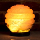 Соляной светильник "Сфера", цельный кристалл, 6-7 кг, цветной - Фото 1