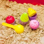 Песочный набор формочки «Пирожное», 9 предметов - Фото 3