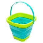 Ведро складное для песочницы, цвета МИКС - Фото 2