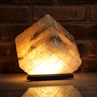 Соляной светильник "Куб", цельный кристалл, 9-10 кг - Фото 1