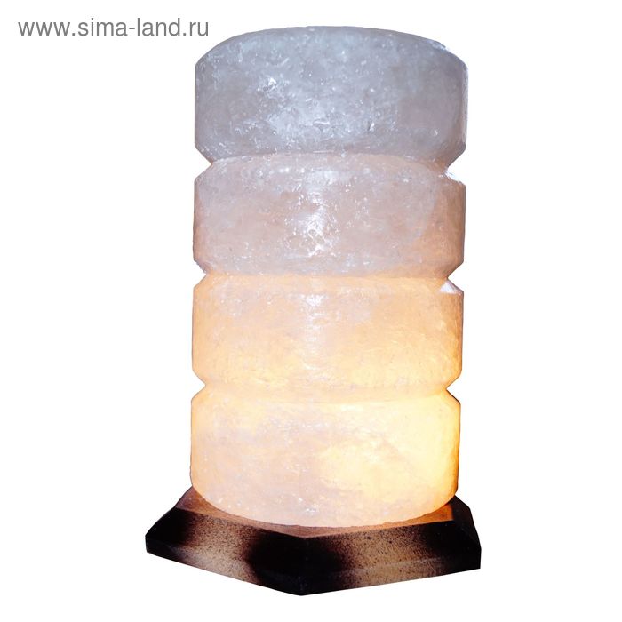 Соляной светильник "Свеча" цельный кристалл, 4-5 кг - Фото 1