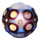 Соляной светильник "Шар-круги", керамика, микс - Фото 1