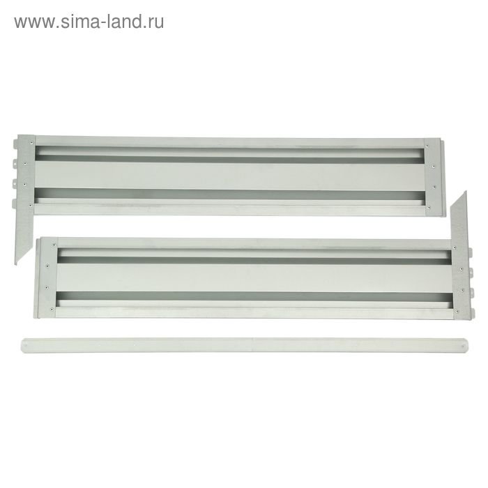 Бортики для сборных грядок оцинкованные, 100 × 19 см, 2 шт., GL 100