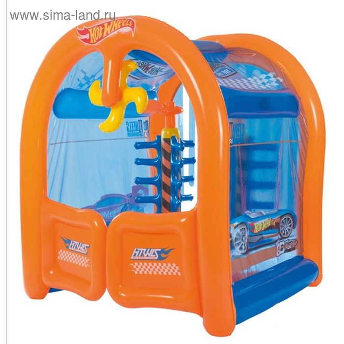 Игровой центр Hot Wheels «Автомойка», с распылителем, 191 х 173 х 203 см, от 2 лет - Фото 1