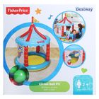 Игровой центр надувной "Цирк", 104 х 137 см, 25 шаров, от 2 лет Bestway - Фото 2