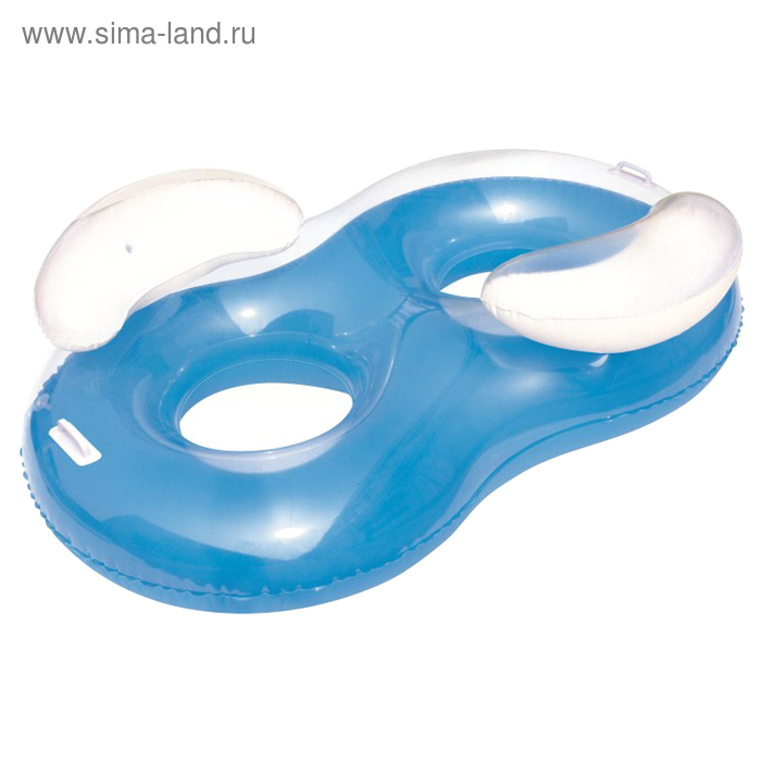 Круг-шезлонг для плавания, для двоих, 188 х 117 см, 43009 Bestway - Фото 1