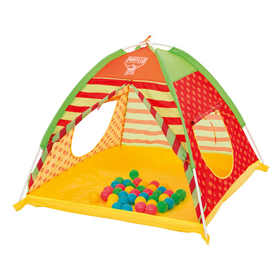 Палатка детская для игр с 40 шариками 112х112х90 см (68080)