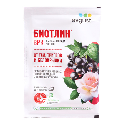 Средство от тли на всех культурах Биотлин ампула в пак. 3 мл