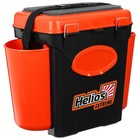 Ящик зимний Helios FishBox 10 л, односекционный, цвет оранжевый - Фото 4