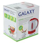 Чайник электрический Galaxy GL 0221, 1.7 л, 2200 Вт, красный - Фото 5