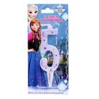 Свеча в торт цифра Дисней 5 "С Днем рождения", Холодное сердце - Фото 1