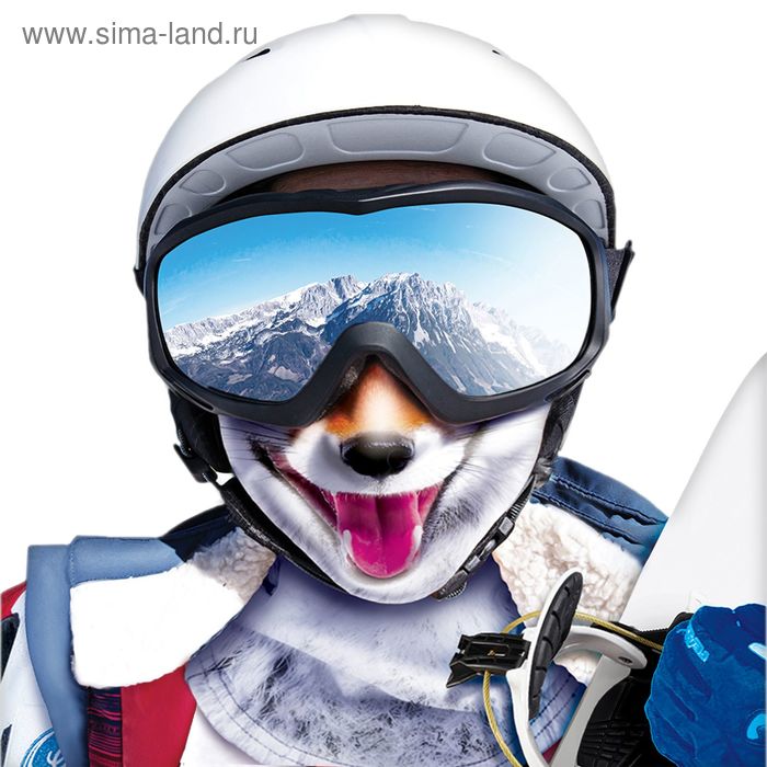 Балаклава взрослая "Лиса", универсальный размер - Фото 1