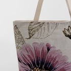 Сумка летняя, отдел на молнии, с с подкладомом, цвет молочный - Фото 4