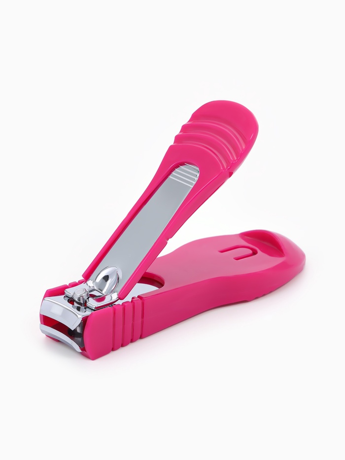 Кусачки книпсер педикюрные, с пилкой, 7 см, МИКС - Фото 1