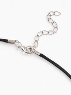 Кулон на шнурке «Дельфины», цвет чернёное серебро на чёрном шнурке, 45 см - Фото 7