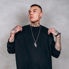 Браслет унисекс «Стиль» икс фактор, цвет чёрный с чернёным серебром, 21,5 см - Фото 5