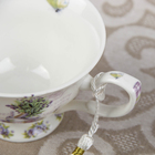 Чайная пара керамическая «Лавандовое поле», 2 предмета: чашка 220 мл, блюдце d=15 см - Фото 7