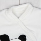Костюм для девочки (жакет и брюки) "Я панда", рост 62 см (20), цвет чёрный/белый - Фото 2