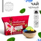 Чай чёрный «выпускной детский сад: Любимому воспитателю», с бергамотом и лимоном, 20 г. - Фото 1