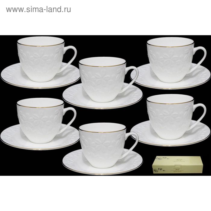 Чайный набор Lenardi «Сакура», 12 предметов - Фото 1