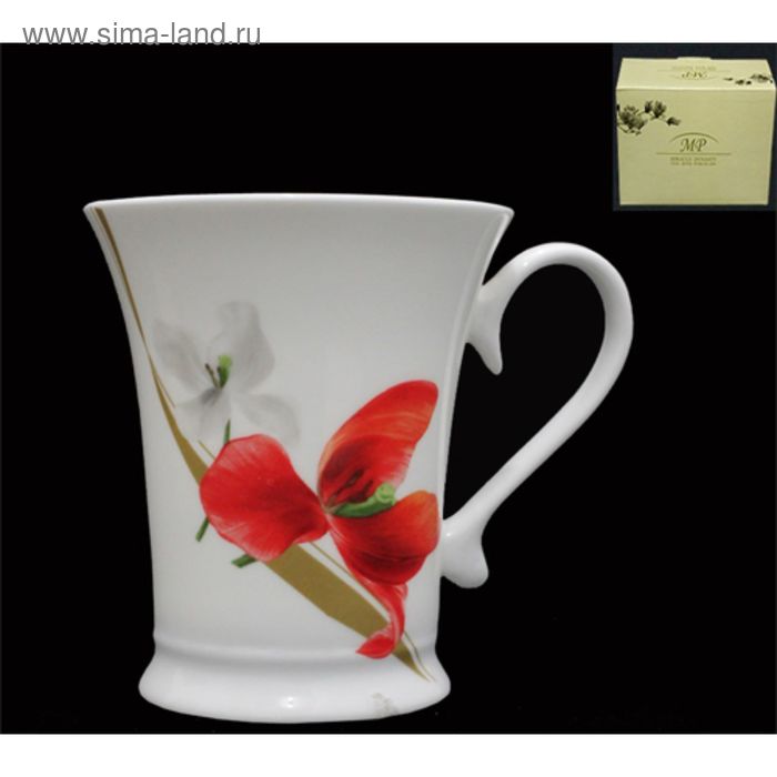 Кружка Lenardi, костяной фарфор - Фото 1