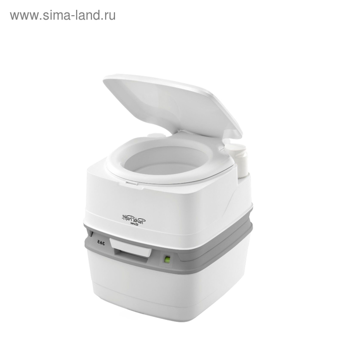 Биотуалет жидкостный Porta Potti Qube 365, нижний бак 21 л, верхний бак 15 л - Фото 1