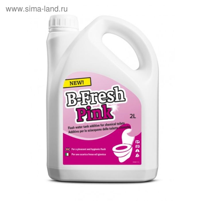 Жидкость для биотуалета B-Fresh Pink, 2 л - Фото 1