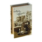 Сейф-книга дерево шёлк "Путешествие в старый Лондон" 17х11х5 см - Фото 3