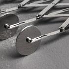 Тесторезка растяжимая Доляна, 5 дисков, 24.5×5 см - Фото 4