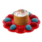 Пасхальная подставка на 12 яиц и кулич «Ангел» - Фото 3