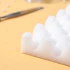 Мат для сушки цветов из мастики Доляна, 24.5×19×2.5 см, белый - Фото 3