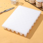 Мат для сушки цветов из мастики Доляна, 24.5×19×2.5 см, белый - Фото 5