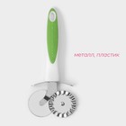 Нож для пиццы и теста Доляна Style, 18.5 см, ручка soft - touch, МИКС - Фото 2