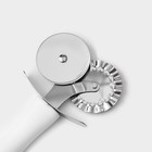 Нож для пиццы и теста Доляна Style, 18.5 см, ручка soft - touch, МИКС - Фото 5