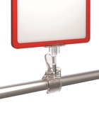 Держатель пластиковой рамки универсальный, 5.5×5×12 см, прозрачный - Фото 4