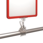 Держатель пластиковой рамки универсальный, 5.5×5×12 см, прозрачный - Фото 2