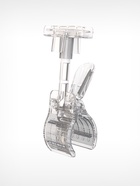 Держатель пластиковой рамки универсальный, 5.5×5×12 см, прозрачный - Фото 2