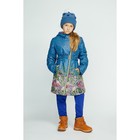 Пальто для девочки "Милена", рост 134 см (34), цвет синий - Фото 4