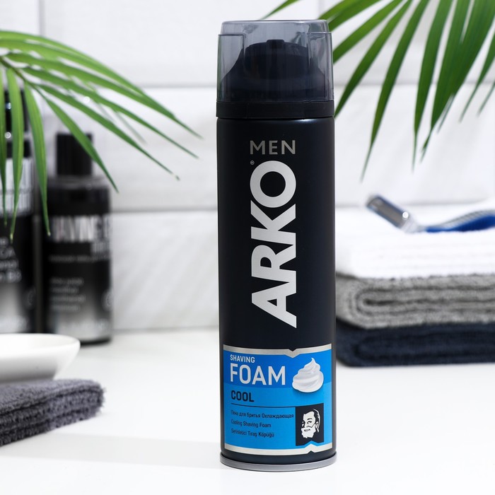 Пена для бритья Arko Men Cool, 200 мл - Фото 1