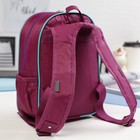 Рюкзак детский, отдел на молнии, 3 наружных кармана, цвет розовый - Фото 2