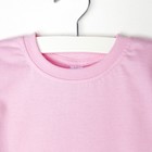 Футболка для девочки, цвет розовый МИКС, рост 116-122 см - Фото 3