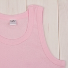 Майка для девочек, розовый, 104-110 см (30) - Фото 4