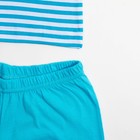 Пижама для мальчика, рост 110-116 см (32), цвет голубой - Фото 5