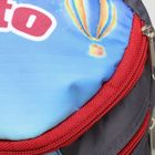 Рюкзак детский на молнии, 1 отдел, цвет серый/красный - Фото 4