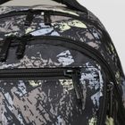 Рюкзак школьный, 2 отдела на молниях, наружный карман, цвет чёрный/разноцветный - Фото 5