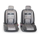 Авточехлы универcальные AUTOPROFI COMFORT, COM-1105 Element (M), велюр, жаккард полипропилен, набор из 11 предметов, расцветка "Элемент" - Фото 2