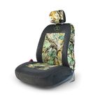 Авточехол универcальный "Зверобой" на переднее сиденье, ZV/CHE-0200 S, брезентовая ткань, расцветка "летний камуфляж" - Фото 1