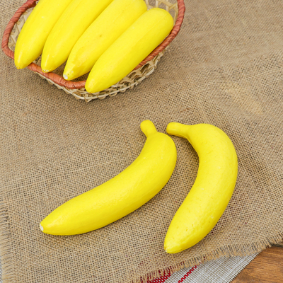 Муляж "Банан" 16 см шт, жёлтый
