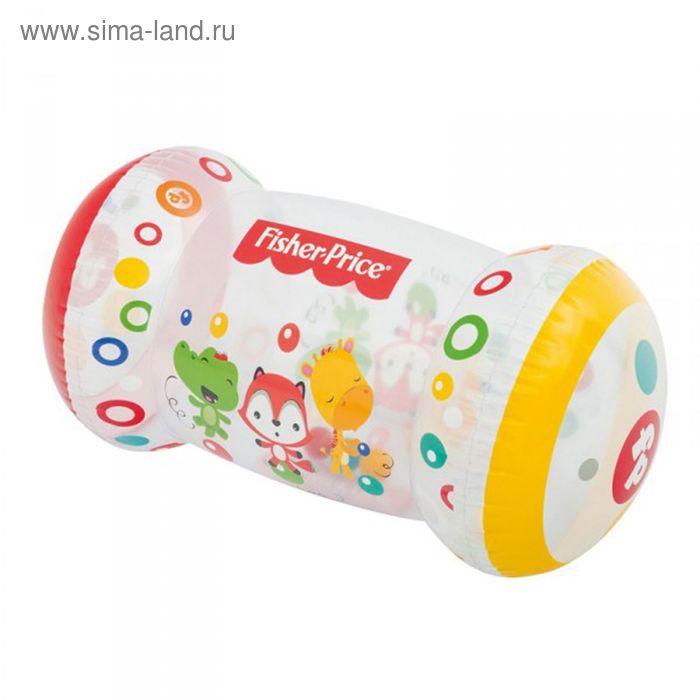 Валик надувной Fisher Price, 64 х 33 х 33 см, от 8 месяцев Bestway - Фото 1