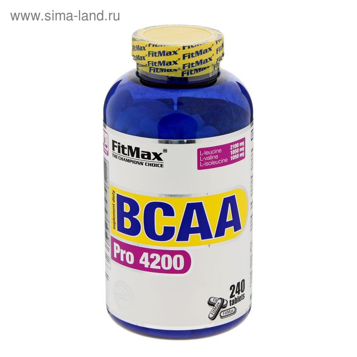 BCAA Pro 4200 FitMax, 240, шт - Фото 1